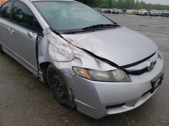 Photo 9 from auction – 2010 HONDA CIVIC LX with VIN 19XFA1F54AE019885