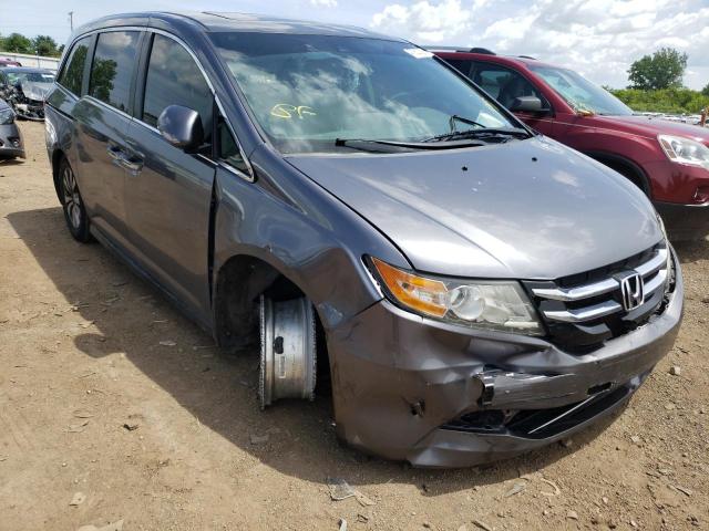 HONDA ODYSSEY EX 2014 with VIN 5FNRL5H65EB074589 - Photo from auction