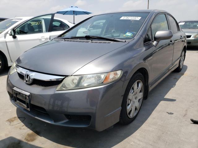 Photo 2 from auction – 2011 HONDA CIVIC LX with VIN 2HGFA1F50BH302498