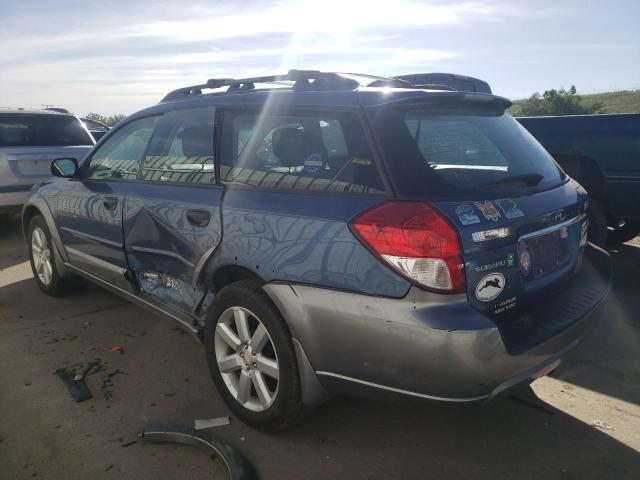 Photo 3 from auction – 2009 SUBARU OUTBACK 2. with VIN 4S4BP61C597344018