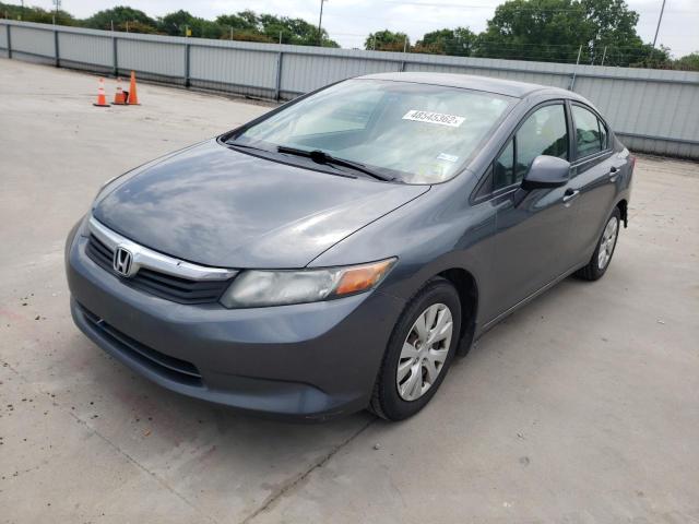 Photo 2 from auction – 2012 HONDA CIVIC LX with VIN 2HGFB2F59CH315433