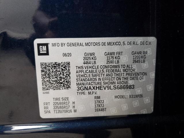 Photo 10 from auction – 2020 CHEVROLET EQUINOX LS with VIN 3GNAXHEV9LS686983