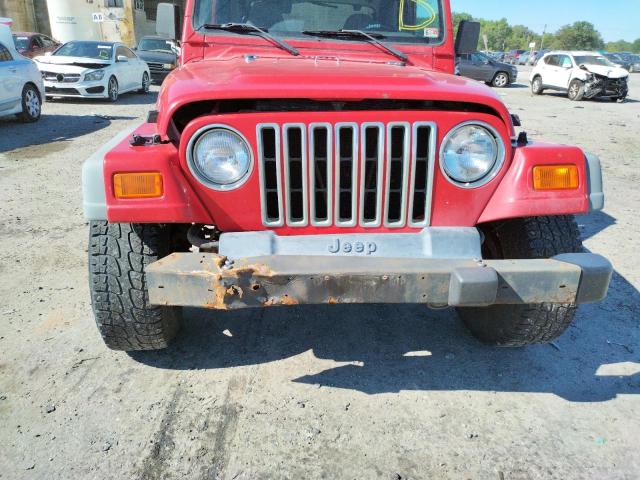 Photo 9 from auction – 2000 JEEP WRANGLER / with VIN 1J4FA49S2YP753724