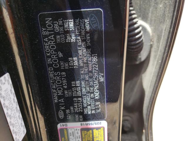 Photo 10 from auction – 2017 KIA SPORTAGE E with VIN KNDPN3AC5H7227861
