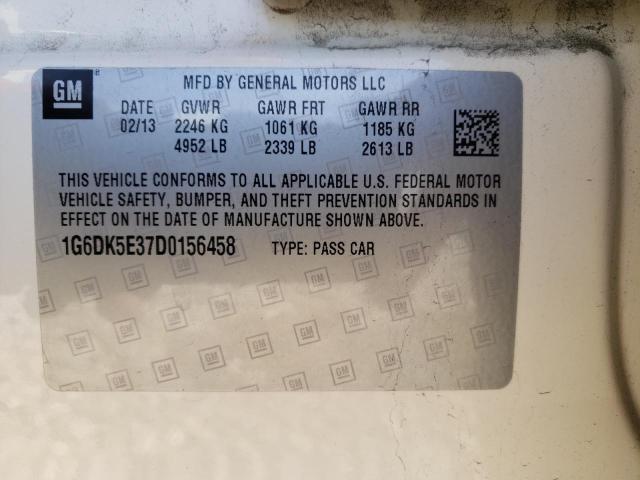 Photo 10 from auction – 2013 CADILLAC CTS PERFOR with VIN 1G6DK5E37D0156458