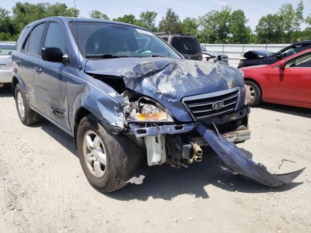 KIA SORENTO EX 2008 with VIN KNDJD735585780164 - Photo from auction