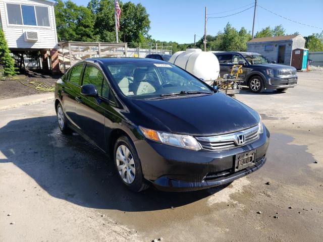 HONDA CIVIC LX 2012 with VIN 2HGFB2F58CH581896 - Photo from auction