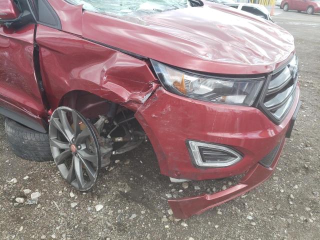 Photo 9 from auction – 2016 FORD EDGE SPORT with VIN 2FMPK4AP9GBC63619