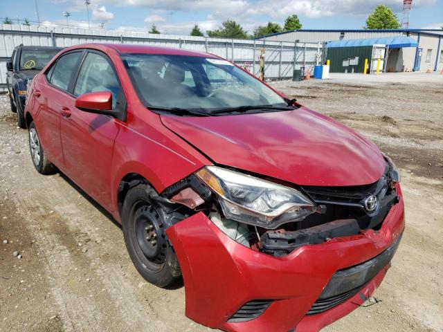 TOYOTA COROLLA L 2015 with VIN 2T1BURHE1FC389294 - Photo from auction