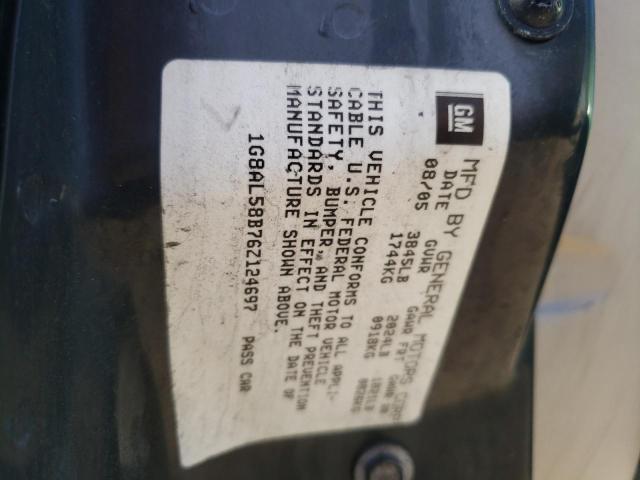 Photo 10 from auction – 2006 SATURN ION LEVEL with VIN 1G8AL58B76Z124697