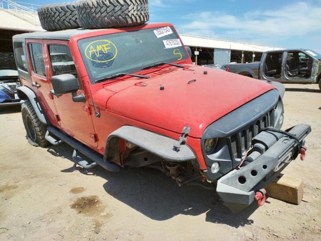 JEEP WRANGLER U 2014 with VIN 1C4BJWDG7EL247537 - Photo from auction