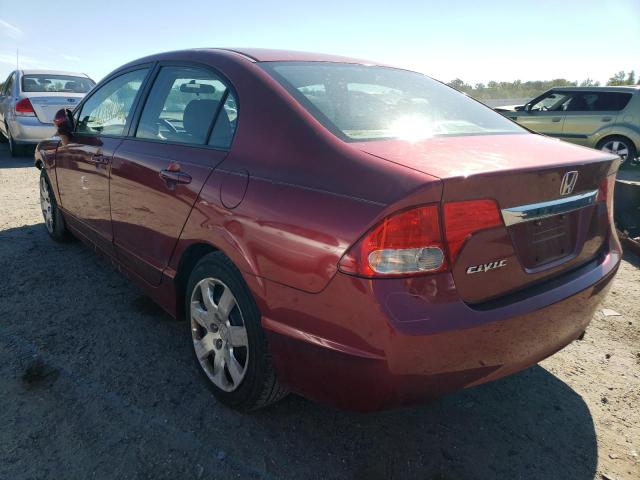 Photo 3 from auction – 2011 HONDA CIVIC LX with VIN 2HGFA1F50BH549813