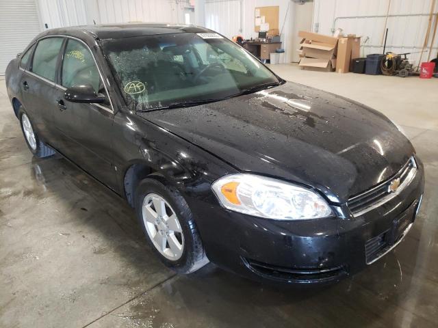 CHEVROLET IMPALA LT 2008 with VIN 2G1WT58K189191328 - Photo from auction