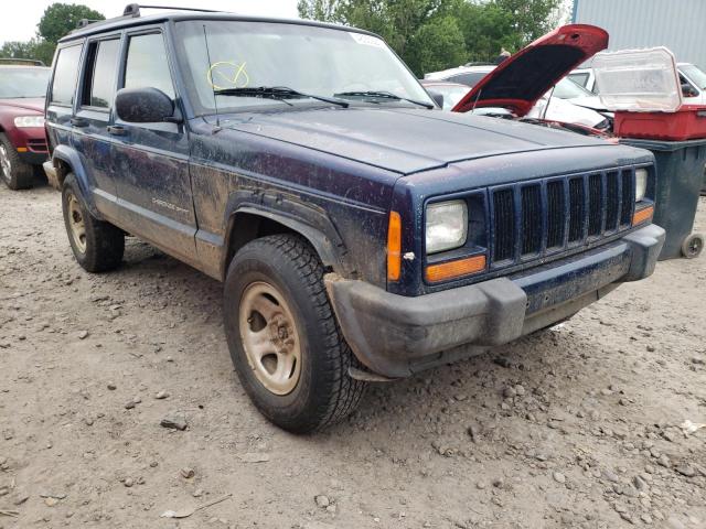 JEEP CHEROKEE S 2000 with VIN 1J4FF48S2YL263326 - Photo from auction