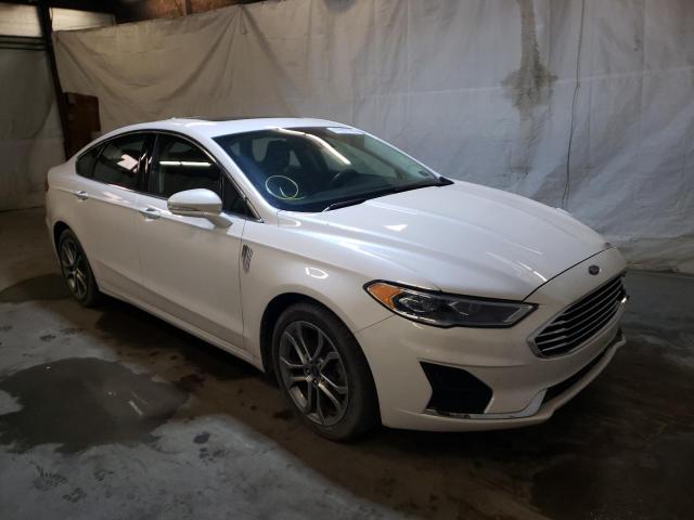 FORD FUSION SEL 2019 with VIN 3FA6P0CD9KR107917 - Photo from auction