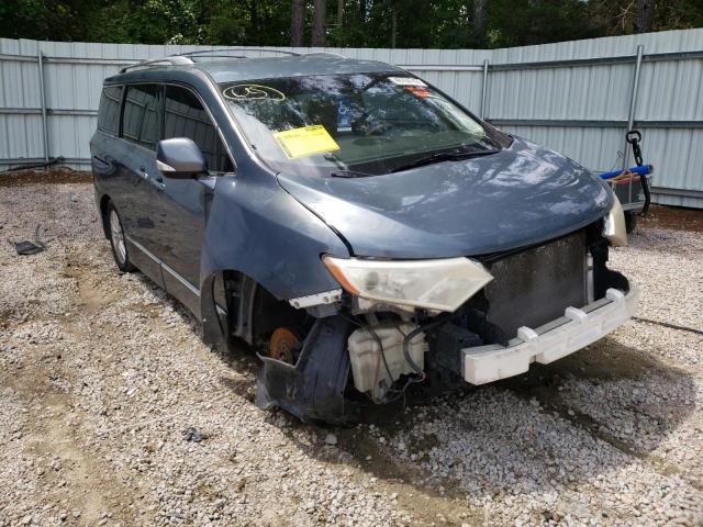 NISSAN QUEST 2012 with VIN JN8AE2KP2C9047143 - Photo from auction