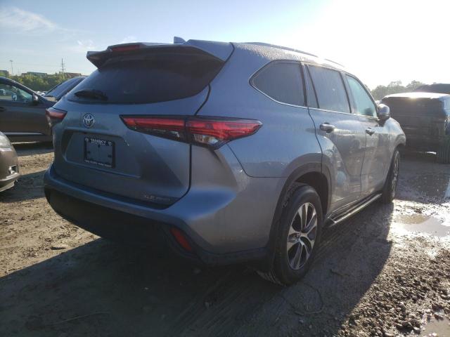 Photo 4 from auction – 2022 TOYOTA HIGHLANDER with VIN 5TDGZRBH9NS198304