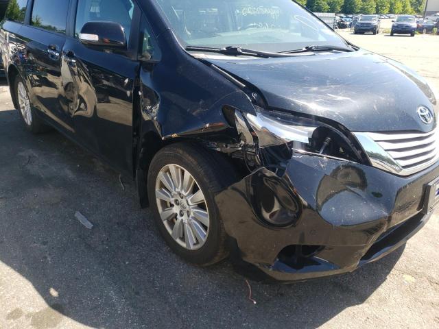 Photo 9 from auction – 2017 TOYOTA SIENNA XLE with VIN 5TDDZ3DC4HS183487
