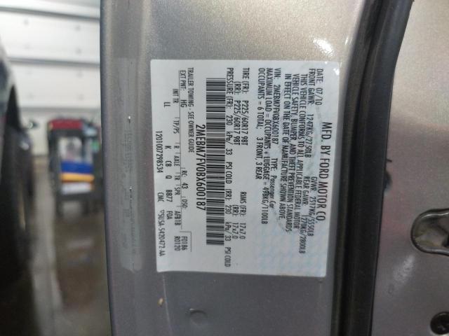 Photo 10 from auction – 2011 MERCURY GRAND MARQ with VIN 2MEBM7FV0BX600187