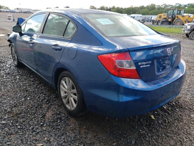 Фото 3 с аукциона – 2012 HONDA CIVIC EX с VIN 19XFB2F84CE361045