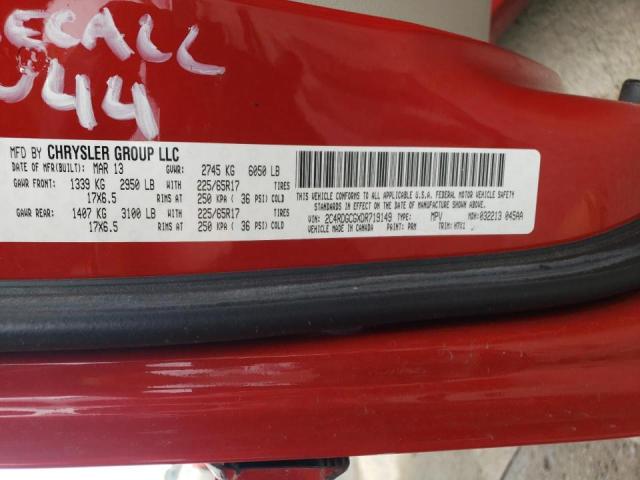 Photo 10 from auction – 2013 DODGE GRAND CARA with VIN 2C4RDGCGXDR719149