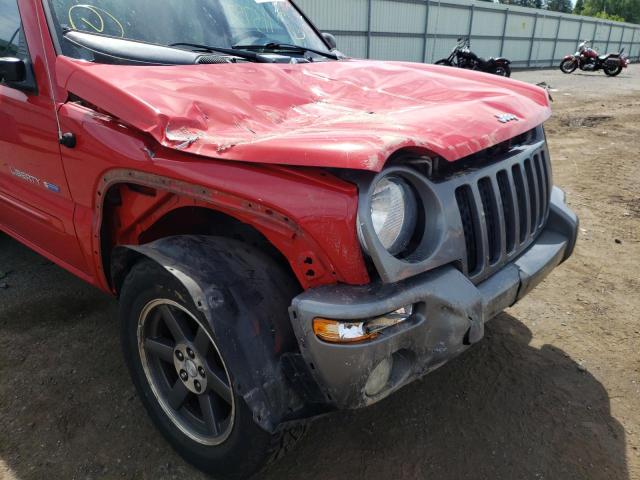 Photo 9 from auction – 2003 JEEP LIBERTY SP with VIN 1J4GL48K33W692284