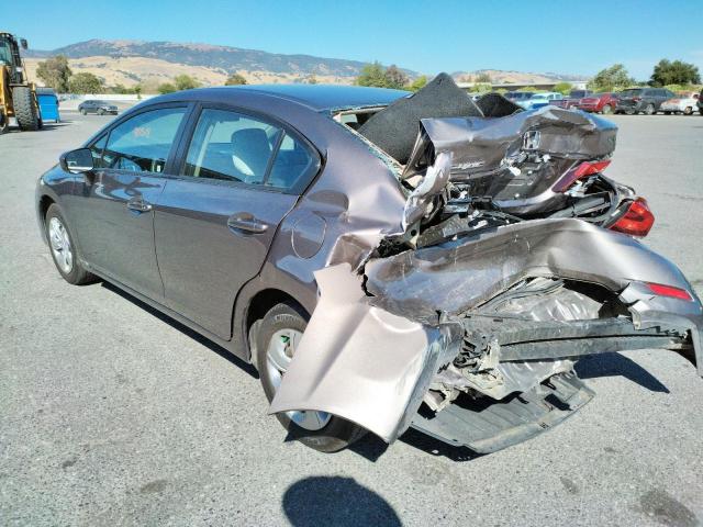 Photo 3 from auction – 2014 HONDA CIVIC LX with VIN 19XFB2F59EE238401