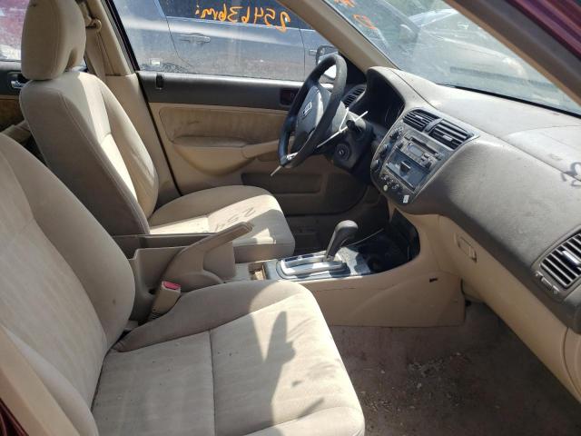 Photo 5 from auction – 2003 HONDA CIVIC LX with VIN JHMES16543S002303
