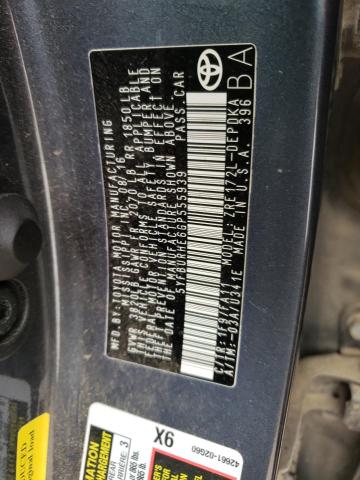 Photo 10 from auction – 2016 TOYOTA COROLLA L with VIN 5YFBURHE6GP555939