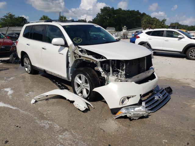 TOYOTA HIGHLANDER 2013 with VIN 5TDDK3EH8DS184988 - Photo from auction