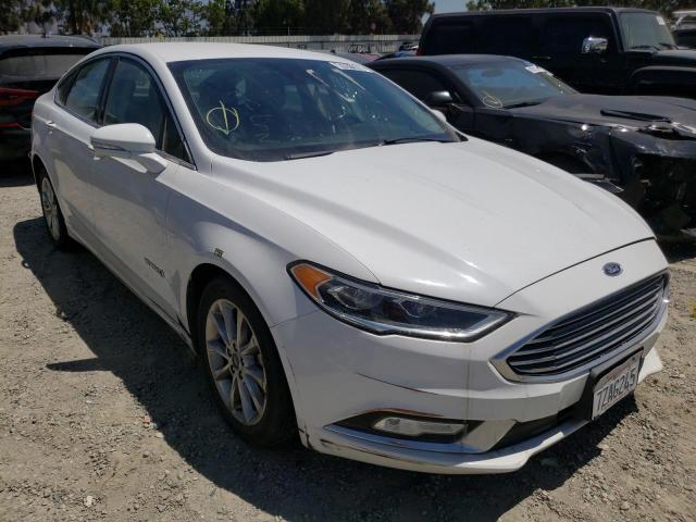 FORD FUSION SE 2017 with VIN 3FA6P0LU0HR409735 - Photo from auction