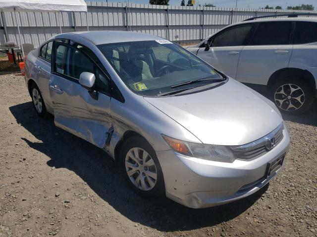 HONDA CIVIC LX 2012 with VIN 2HGFB2F52CH304922 - Photo from auction