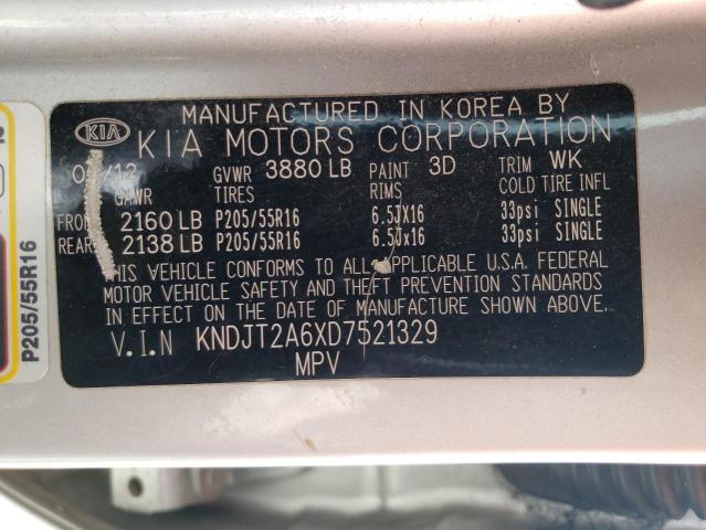 Photo 10 from auction – 2013 KIA SOUL + with VIN KNDJT2A6XD7521329