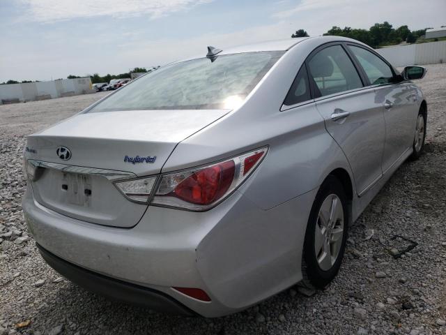 Photo 4 from auction – 2012 HYUNDAI SONATA HYB with VIN KMHEC4A44CA024110