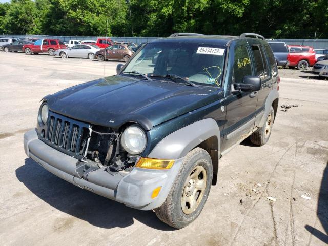Photo 2 from auction – 2005 JEEP LIBERTY SP with VIN 1J4GL48K55W516047