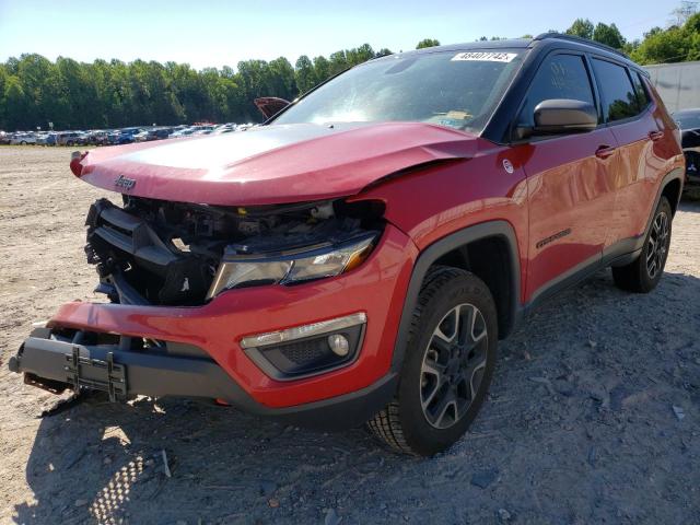 Photo 2 from auction – 2019 JEEP COMPASS TR with VIN 3C4NJDDB0KT671079