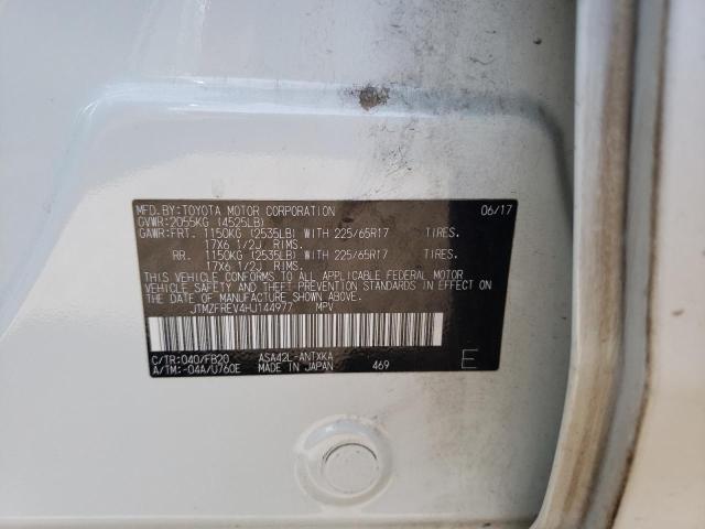 Photo 10 from auction – 2017 TOYOTA RAV4 LE with VIN JTMZFREV4HJ144977