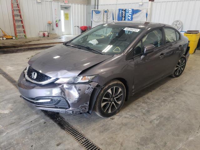 Photo 2 from auction – 2015 HONDA CIVIC EX with VIN 19XFB2F82FE033806