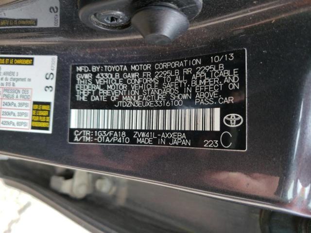 Photo 10 from auction – 2014 TOYOTA PRIUS V with VIN JTDZN3EUXE3316100