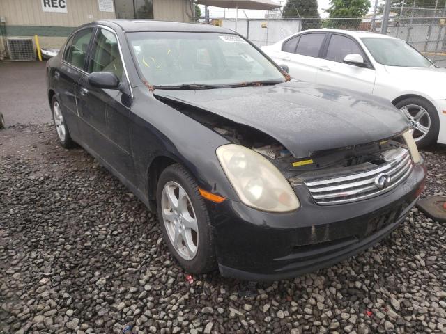 INFINITI G35 2003 with VIN JNKCV51E33M333259 - Photo from auction