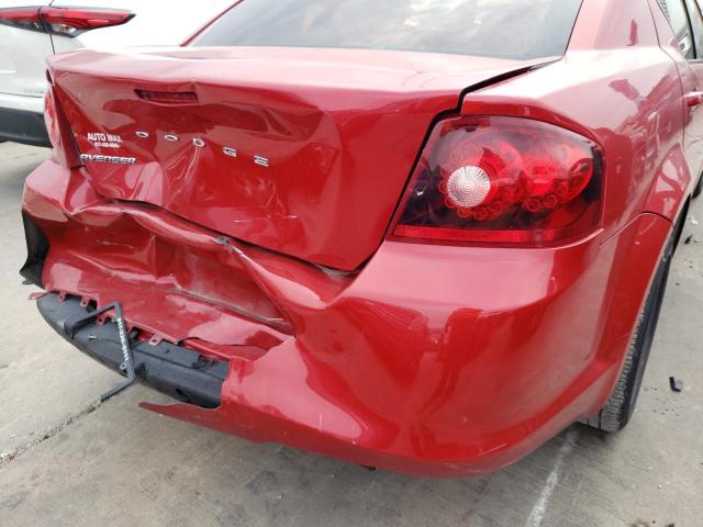 Photo 9 from auction – 2014 DODGE AVENGER SE with VIN 1C3CDZAB8EN110881