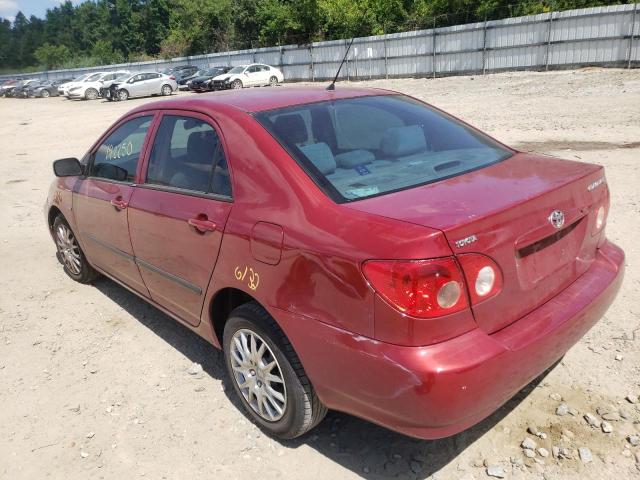Photo 3 from auction – 2005 TOYOTA COROLLA CE with VIN JTDBR32E752052102