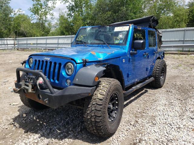 Photo 2 from auction – 2016 JEEP WRANGLER U with VIN 1C4BJWDG3GL289576