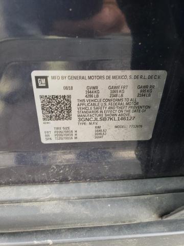 Photo 10 from auction – 2019 CHEVROLET TRAX 1LT with VIN 3GNCJLSB7KL146127