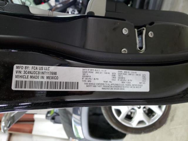 Photo 10 from auction – 2022 JEEP COMPASS LI with VIN 3C4NJDCB1NT117698