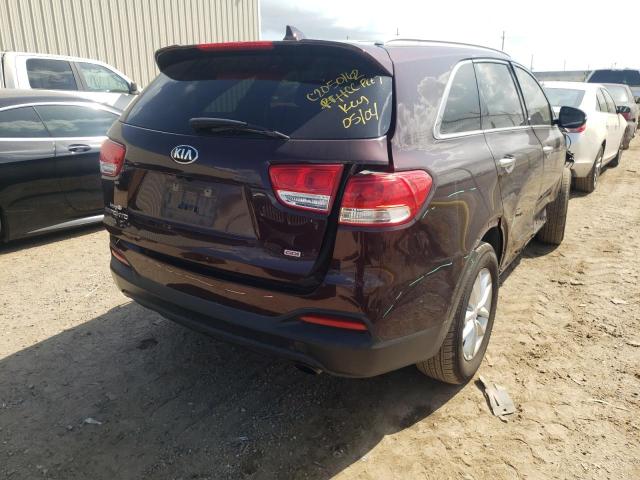 Photo 4 from auction – 2016 KIA SORENTO LX with VIN 5XYPG4A38GG011097
