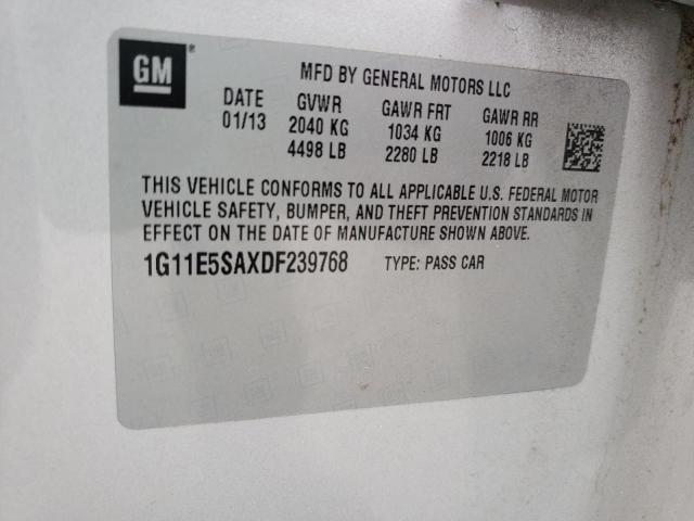 Photo 10 from auction – 2013 CHEVROLET MALIBU 2LT with VIN 1G11E5SAXDF239768