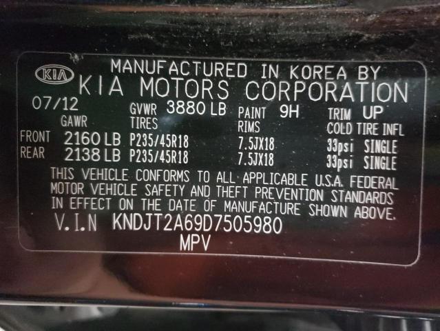 Photo 10 from auction – 2013 KIA SOUL + with VIN KNDJT2A69D7505980