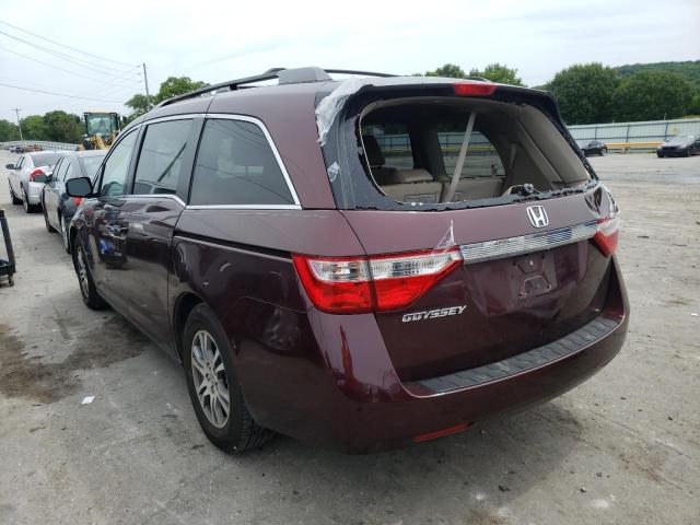 Photo 9 from auction – 2012 HONDA ODYSSEY EX with VIN 5FNRL5H61CB044146