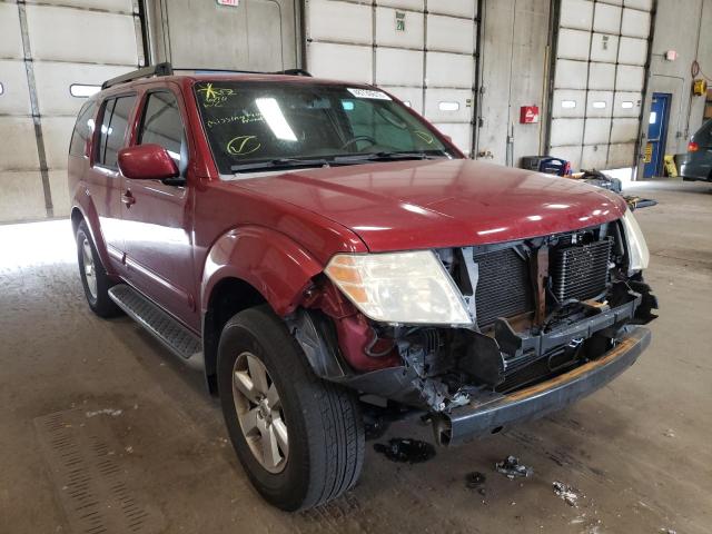 NISSAN PATHFINDER 2008 with VIN 5N1AR18U38C616420 - Photo from auction